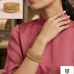 Gold bangles