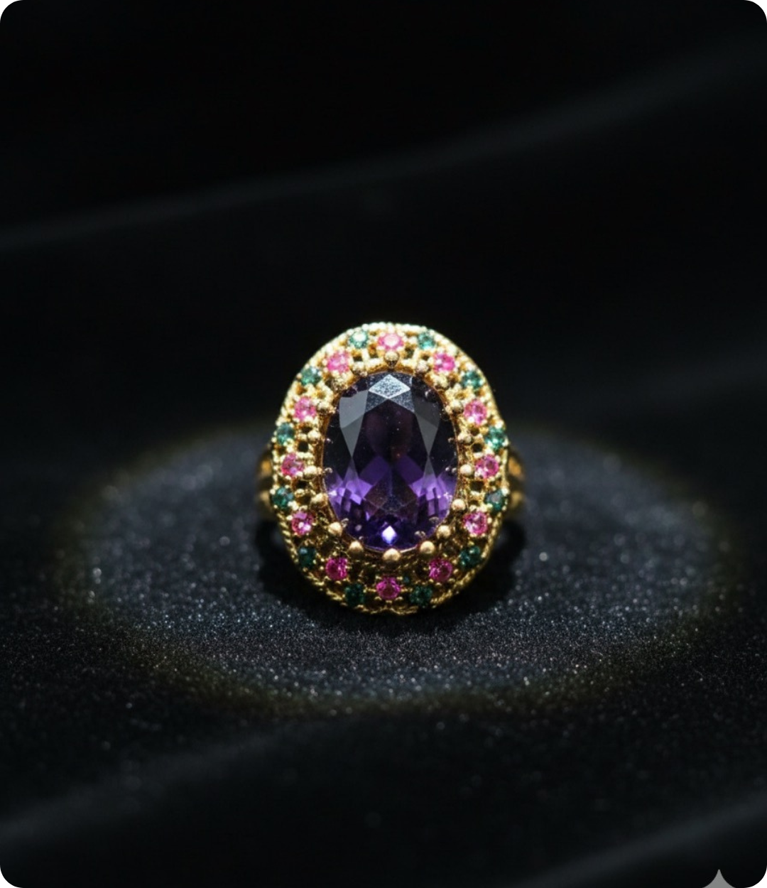 Turkish choker with ring - Image 4