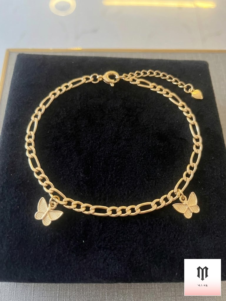 Butterfly Gold Anklet