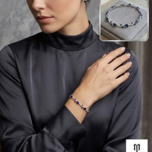 Midnight Sapphire Bracelet