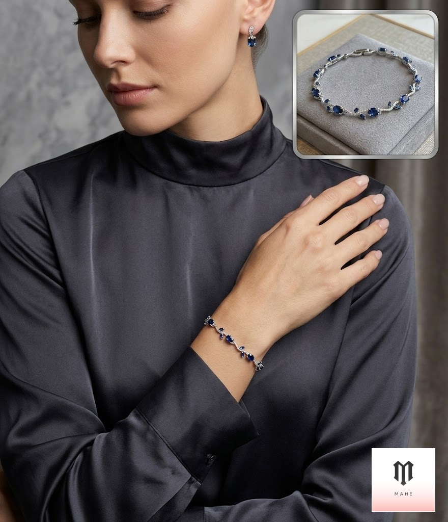 Midnight Sapphire Bracelet