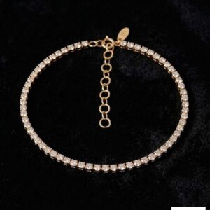 Crystal Tennis Anklet